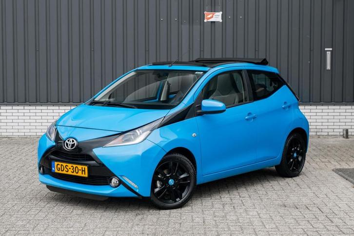 Toyota Aygo 1.0 VVT-i x-cite*5-Deurs*Cabrio*ClimateControl*, Auto's, Toyota, Bedrijf, Te koop, Aygo, ABS, Achteruitrijcamera, Airbags