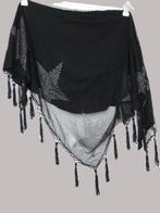 NIEUW MOMENT BY MOMENT shawl sjaal zwart strass stars rock, Moment by Moment, Verzenden, Nieuw, Sjaal