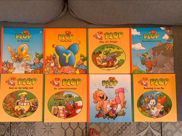 9 kabouter Plop boeken met harde kaft zgan