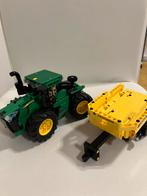 Lego technic 42136 John Deere Tractor, Ophalen of Verzenden, Zo goed als nieuw, Complete set, Lego
