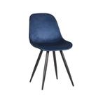 Showroom uitverkoop eettafelstoel Capri label 51, Blauw, Nieuw, Ophalen of Verzenden, Metaal