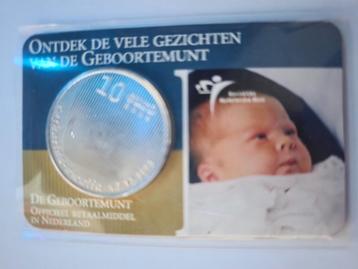 Nederland 10 Euro 2004 Geboortemunt in coincard    beschikbaar voor biedingen
