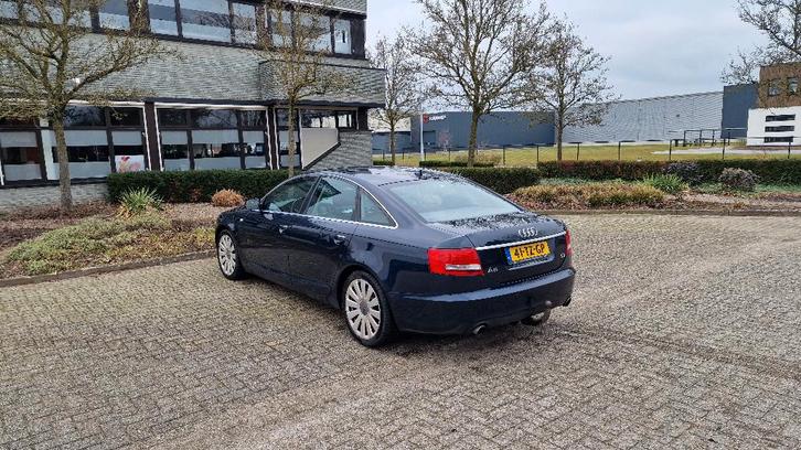 Audi A6 4.2 Quattro 257KW AUT 2007 Blauw, Auto's, Audi, Particulier, A6, 4x4, ABS, Achteruitrijcamera, Airbags, Airconditioning