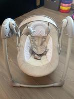 Schommelstoel Bo Jungle beige elektrisch, Kinderen en Baby's, Wipstoeltjes, Gebruikt, Schommelstoel, Met gordel(s) of riempje(s)