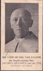 Pas Jacobus 1849 Berlicum 1932 Vlijmen priester, Ophalen of Verzenden, Bidprentje
