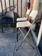 Franklin ikea barkruk 2x wit, Huis en Inrichting, Barkrukken, 2 krukken, Ophalen, Zo goed als nieuw, 60 tot 90 cm