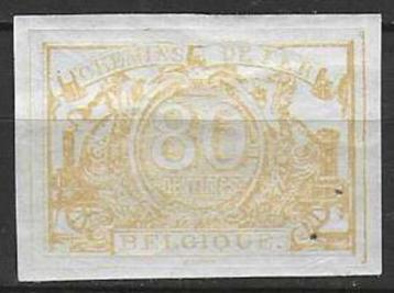 Belgie 1882/1894 - OBP 12TR - Spoorwegzegel 80 c. (PF) beschikbaar voor biedingen