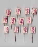 Voetbal Feyenoord Karikatuur spelers speldjes, Verzamelen, Gebruikt, Niet vindbaar, Niet vindbaar, Speldje of Pin