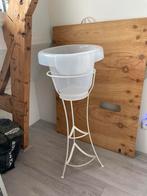 Tummy tub met standaard en badthermometer, Kinderen en Baby's, Badjes en Verzorging, Ophalen, Tummy Tub, Zo goed als nieuw, Bébé-jou