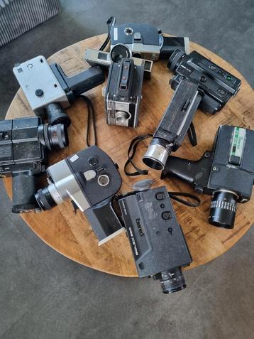 10 oude camera's  beschikbaar voor biedingen