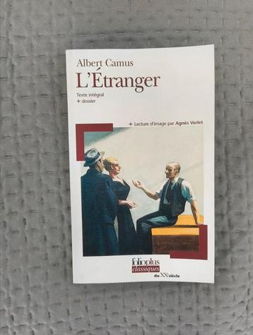 ALBERT CAMUS - L ETRANGER TEXTE INTEGRAL + DOSSIER) beschikbaar voor biedingen