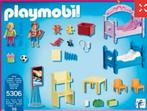 Playmobil set 5306 kinderkamer met stapelbed, Kinderen en Baby's, Speelgoed | Playmobil, Ophalen, Gebruikt
