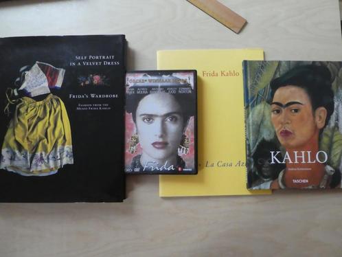 Frida Kahlo - 3 boeken en 1 dvd, Boeken, Kunst en Cultuur | Beeldend, Zo goed als nieuw, Schilder- en Tekenkunst, Ophalen of Verzenden