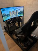 Complete Sim Racing Setup–VRS / Sim-Lab–Zo goed als nieuw!, Ophalen, Zo goed als nieuw, Stuurtje of Sportattribuut