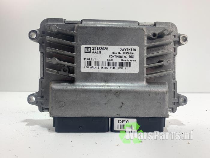 Computer Motormanagement van een Chevrolet Spark, Auto-onderdelen, Elektronica en Kabels, Chevrolet, Gebruikt, 6 maanden garantie
