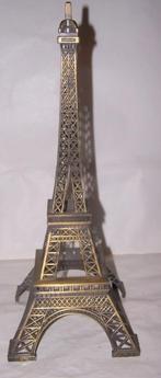 Mooi groot koperen model Eiffeltoren.  H. 39cm. Nieuwstaat., Ophalen of Verzenden