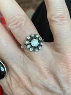 Unieke roosdiamanten gouden ring, origineel!, Sieraden, Tassen en Uiterlijk, Ringen, Nieuw, Goud, Met edelsteen, 17 tot 18