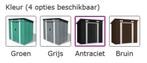 Tuinhuis tuinschuur gereedschapskast staal GRATIS BEZORGD!, Tuin en Terras, Tuinhuizen, Minder dan 250 cm, Tuinhuis, Verzenden