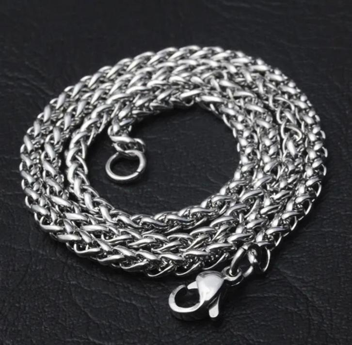 Koningsketting, Sieraden, Tassen en Uiterlijk, Kettingen, Nieuw, Overige materialen, Zilver, Ophalen of Verzenden