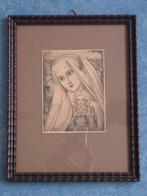 Vintage reproductie van Jan Toorop  - Madonna aan zee (1924), Antiek en Kunst, Kunst | Litho's en Zeefdrukken, Ophalen of Verzenden