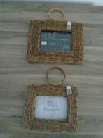 2x Riviera Maison Cordoba Rattan Fotolijst Photo Frame ZGAN, Huis en Inrichting, Woonaccessoires | Lijsten, Minder dan 50 cm, Verzenden