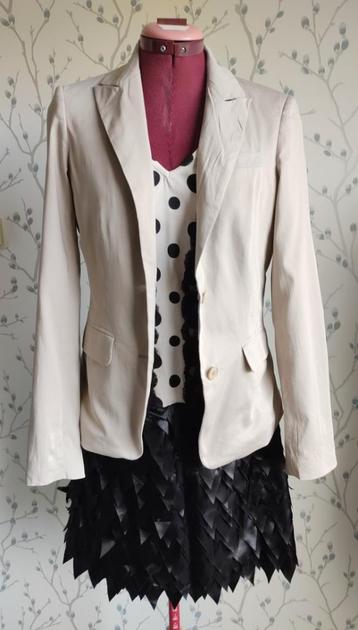 DRYKORN For Beautiful People Beige Colbertjasje maat 2=S beschikbaar voor biedingen
