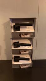 Mat zwarte deurkrukset - Nieuw in verpakking (3x), Doe-het-zelf en Verbouw, Deuren en Horren, Ophalen, Binnendeur, Nieuw, Metaal