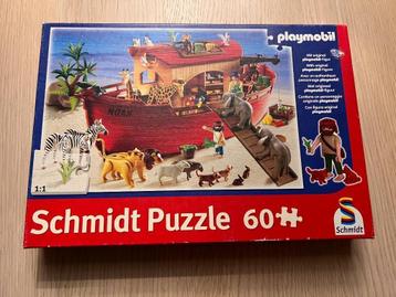 Playmobil puzzel, Ark van Noach, 60 stukjes, 5+, Schmidt beschikbaar voor biedingen