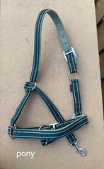 HALSTER maat Pony Groen/Mint/Zilver, Dieren en Toebehoren, Ophalen of Verzenden, Zo goed als nieuw, Overige soorten