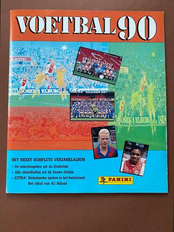 Panini voetbal90 album bijna nieuw beschikbaar voor biedingen