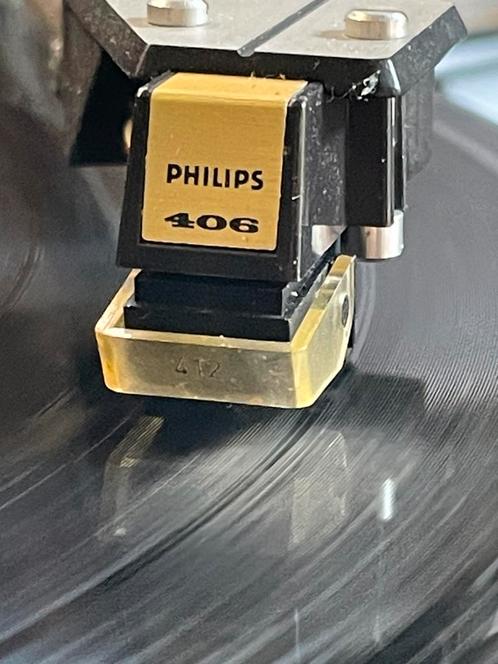 ✅INCL GARANTIE PHILIPS GP406 MK-II ELEMENT, 100% PERFECT👍!, Audio, Tv en Foto, Platenspelers, Zo goed als nieuw, Philips, Ophalen of Verzenden