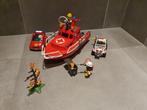 Playmobil Brandweer Playmobil 3128, 5398, 9235, 9093, Ophalen of Verzenden, Zo goed als nieuw, Complete set
