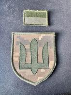 Embleem set Oekraine, Ophalen of Verzenden, Landmacht, Nederland, Embleem of Badge