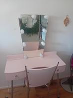 Kaptafel met stoel!, Huis en Inrichting, Tafels | Kaptafels, Ophalen, 50 tot 100 cm, Zo goed als nieuw, Minder dan 100 cm