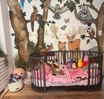 Stokke Sleepi Ledikant + Junior Uitbreiding incl wieltjes, Ophalen, Zo goed als nieuw, Ledikant