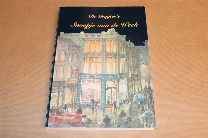 Boek - De Gruyter's Snoepje van de Week, Verzamelen, Merken en Reclamevoorwerpen, Zo goed als nieuw, Overige typen, Ophalen of Verzenden