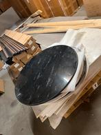Marmere tafel bladen, Rond, Nieuw, Ophalen of Verzenden, 75 cm of meer