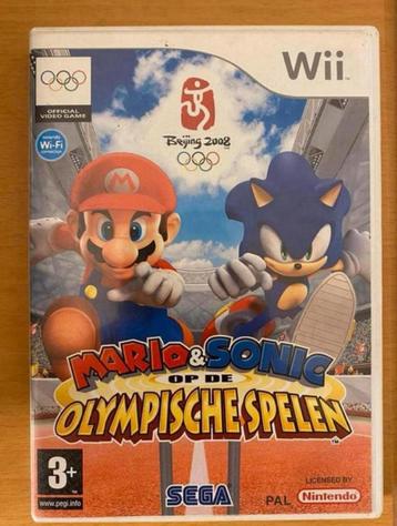 Mario en sonic op de Olympische spelen beschikbaar voor biedingen