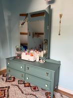 Vintage Kaptafel, Ophalen, Gebruikt, Hout, 100 tot 150 cm