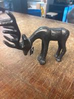 Metalen Hert - Decoratief Beeld, Ophalen of Verzenden, Nieuw, Metaal, Dierenbeeld