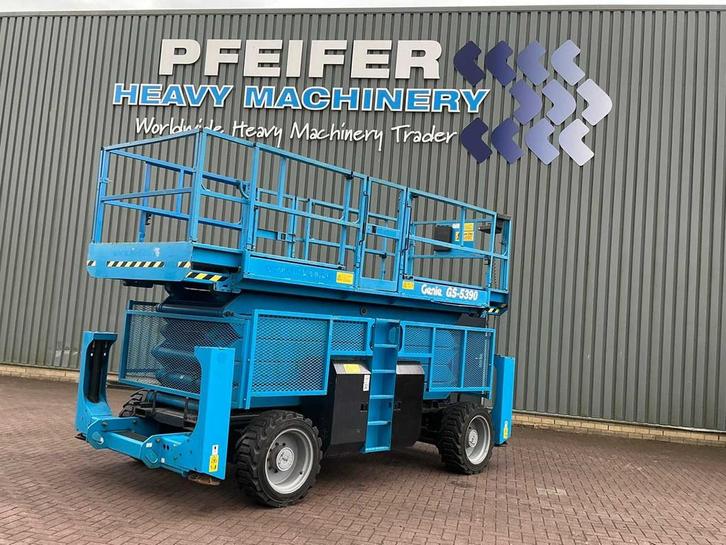 2014 Genie GS-5390 4x4 Hoogwerker 18 meter, Zakelijke goederen, Machines en Bouw | Liften, Steigers en Ladders