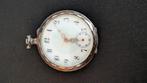 Zilveren Zakhorloge Antiek Vintage, Ophalen of Verzenden, Staal, Overige merken