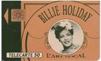 Billie Holiday Telecarte - Frankrijk Error 120 units ipv 50, Verzamelen, Telefoonkaarten, Verzenden, Buitenland