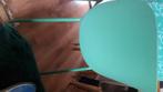 2 groene eetkamerstoelen, Ophalen, Overige kleuren, Kunststof