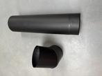 kachelpijp/rookgasafvoer ø130mm (bocht en recht stuk) NIEUW, Huis en Inrichting, Kachels, Overige soorten, Nieuw, Ophalen of Verzenden