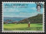 Alderney Michel 11, Verzenden, Gestempeld