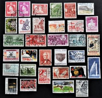 Denemarken : 32 verschillende mooie gelegenheidszegels beschikbaar voor biedingen