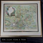 Cartografie gravures kaarten Maastricht 16e 17e en 18e eeuw., Antiek en Kunst, Ophalen