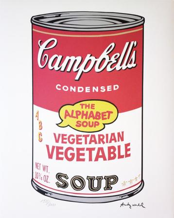 Andy Warhol - Campbell's Veg. Veg. Soup (Carnegie Museum) beschikbaar voor biedingen