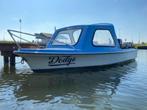 Te koop mooi kajuitbootje met nieuwe motor, motorboot Placom, Watersport en Boten, Motorboten en Motorjachten, Benzine, Minder dan 10 pk